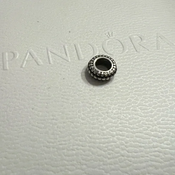 Authentic Pandora Silver Tires Silver Spacer - Picture 3 of 3